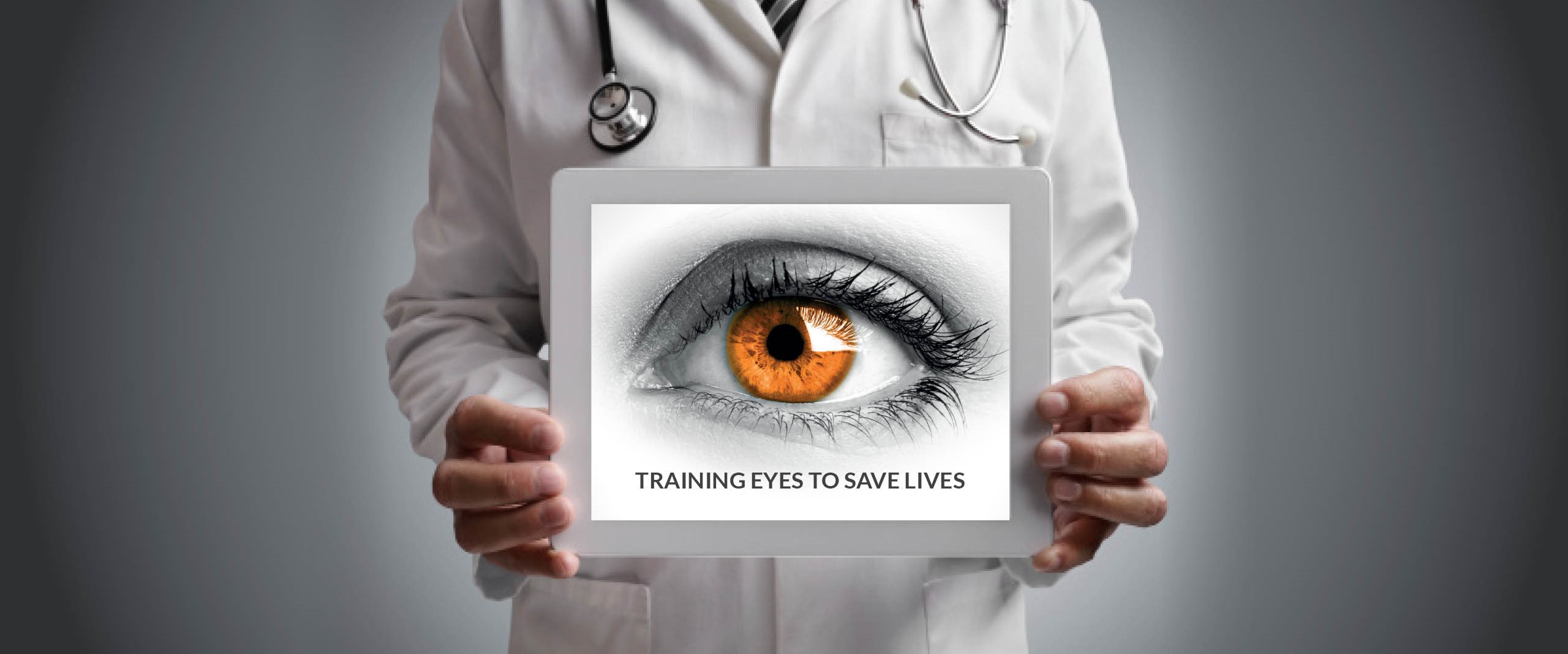 Training eyes to save lives Logo