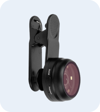 Map My Mole camera lens